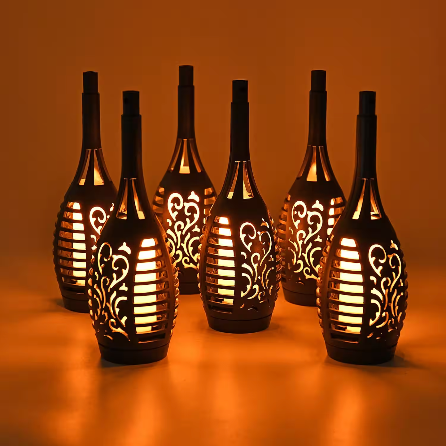 Outdoor Solar Flame Lights